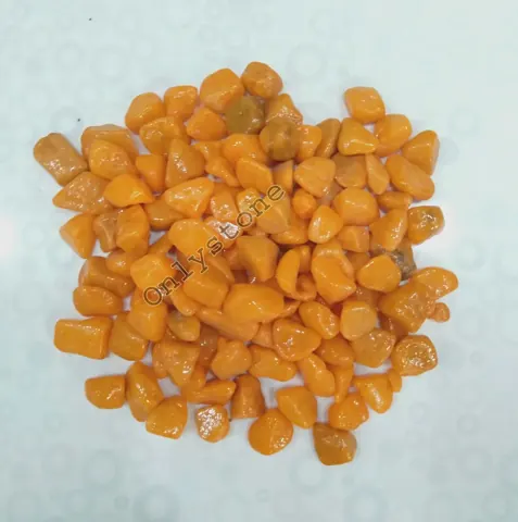 Orange Decorative Pebbles — OS-PB-015