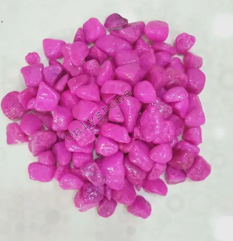 Pink Decorative Pebbles — OS-PB-010