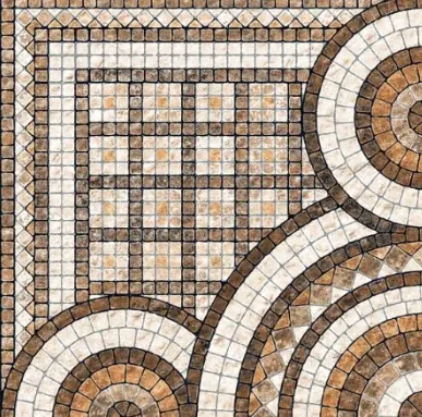 OMT MOSAIC SCROLL BRONZE — OMT MOSAIC SCROLL BRONZE