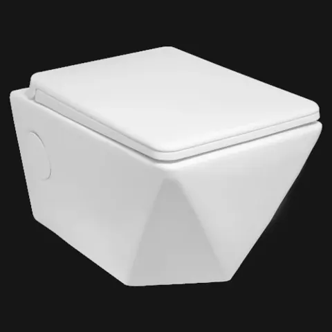 Diamond Wall Hung Toilet — OS-SW-1033