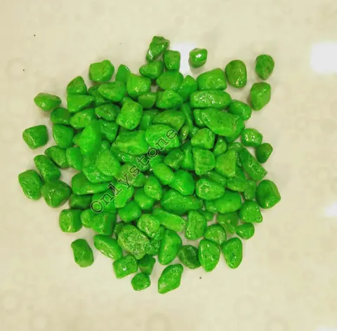 Green Decorative Pebbles — OS-PB-011