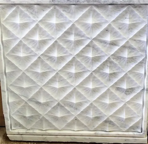 Pyramidal Diamond Stone Relief — OS-SM-098
