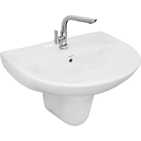 LENZ(BWB14-BHPD01) Half Pedestal Basin — OS-BS-LENZ-BWB14-BHPD01