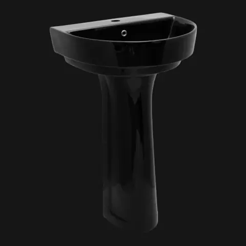 Cocoon Mini Full Pedestal Basin — OS-SW-1424