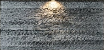 Silver Grey Fine Texture Panel Natural Stone Wall Cladding — OS-NWC-116, view 2