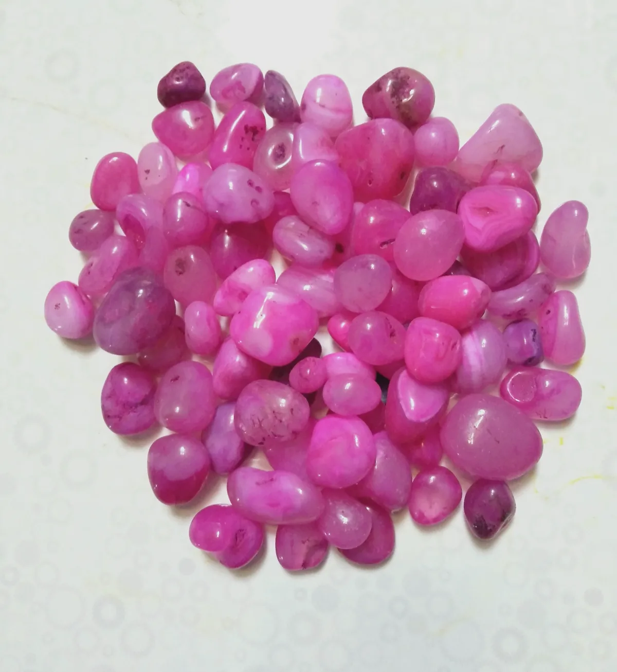 Pink Polished Pebbles — OS-PB-030 Polished Pebbles