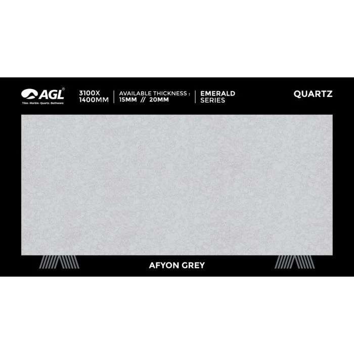 AGL Afyon Grey Quartz — OS-QZ-001, view 3