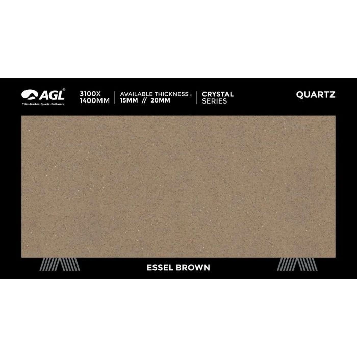 AGL Essel Brown Quartz — OS-QZ-021, view 3