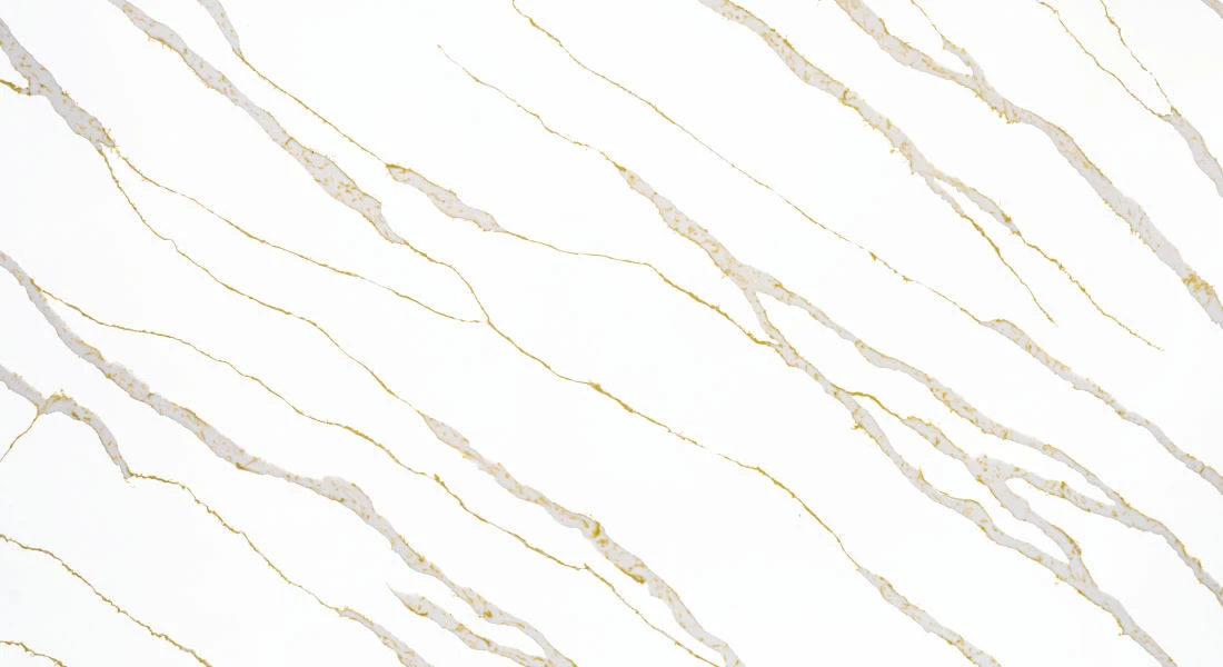 Paradigm CALACATTA GOLD FLAKE Quartz — OS-PQ-111 Quartz Super Jumbo