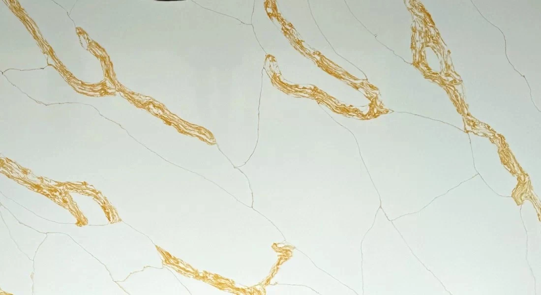 VOLCANO GOLD Quartz — OS-QC-037 Quartz Slabs
