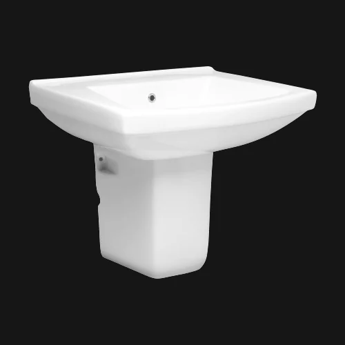 Altis Half Pedestal Basin — OS-SW-1350 Half Pedestal Basins