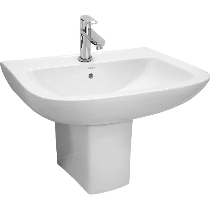 HERRY(BWB13-BHPD02) Half Pedestal Basin — OS-BS-HERRY-BWB13-BHPD02 Half Pedestal Basins