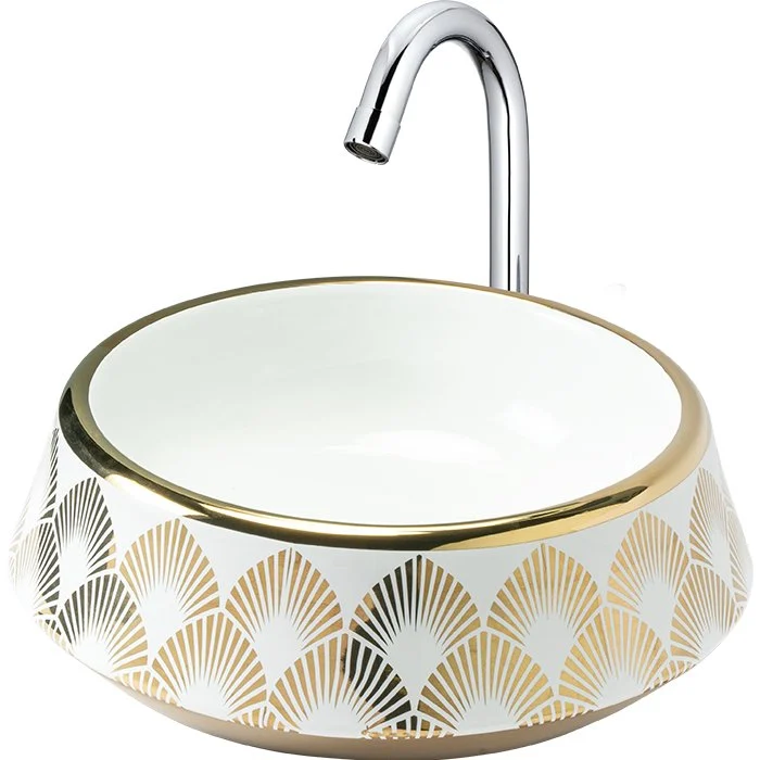 MOUNT(GOLDEN-02) Designer Basin — OS-BS-MOUNT-GOLDEN-02 Designer Basins