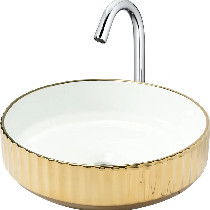 OVAL(GOLDEN-01) Designer Basin — OS-BS-OVAL-GOLDEN-01 Designer Basins