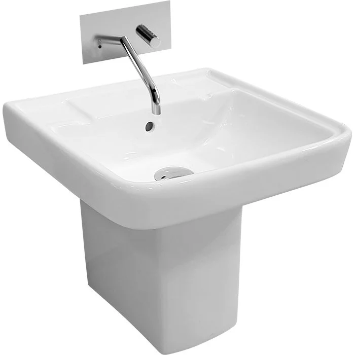 URBAN(BWB12-BHPD02) Half Pedestal Basin — OS-BS-URBAN-BWB12-BHPD02 Half Pedestal Basins