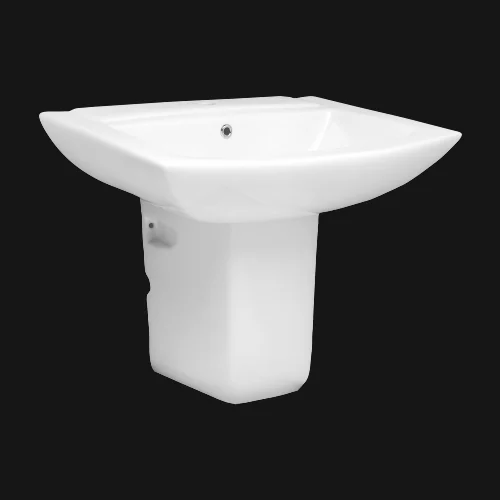 Belleza Half Pedestal Basin — OS-SW-1355 Half Pedestal Basins