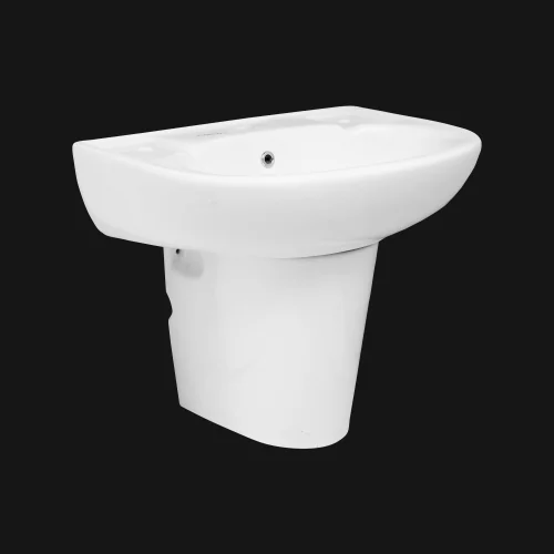 Cargo Half Pedestal Basin — OS-SW-1361 Half Pedestal Basins