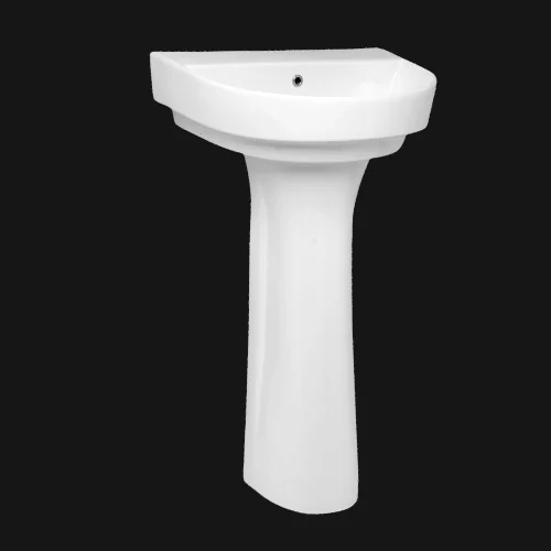 Cocoon Mini Full Pedestal Basin — OS-SW-1329 Full Pedestal Basins