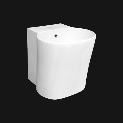 Cylinder One Piece Basin — OS-SW-1116 One Piece Basins