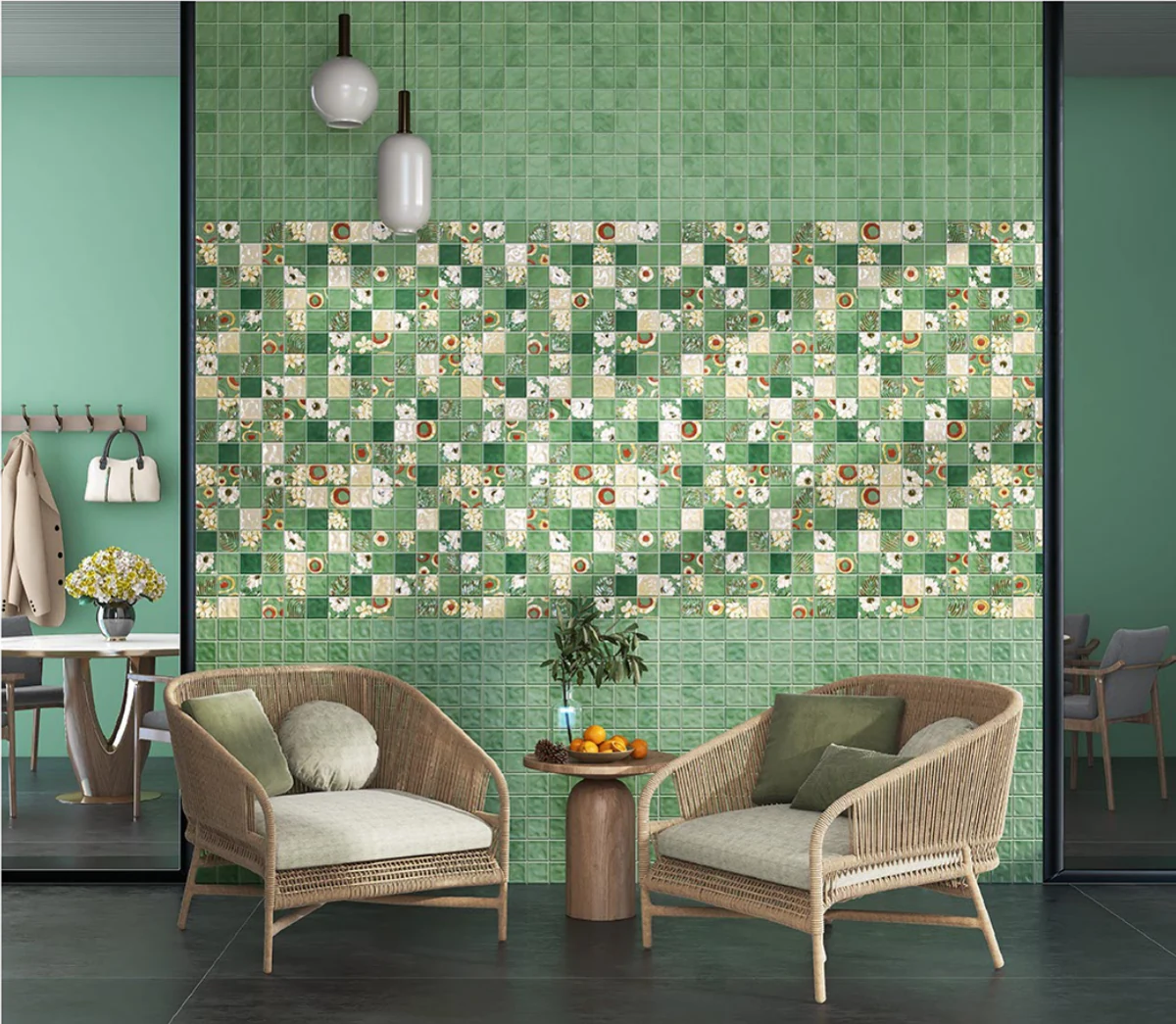 OMD LUSSO NOA DECO decorative interior application illustration