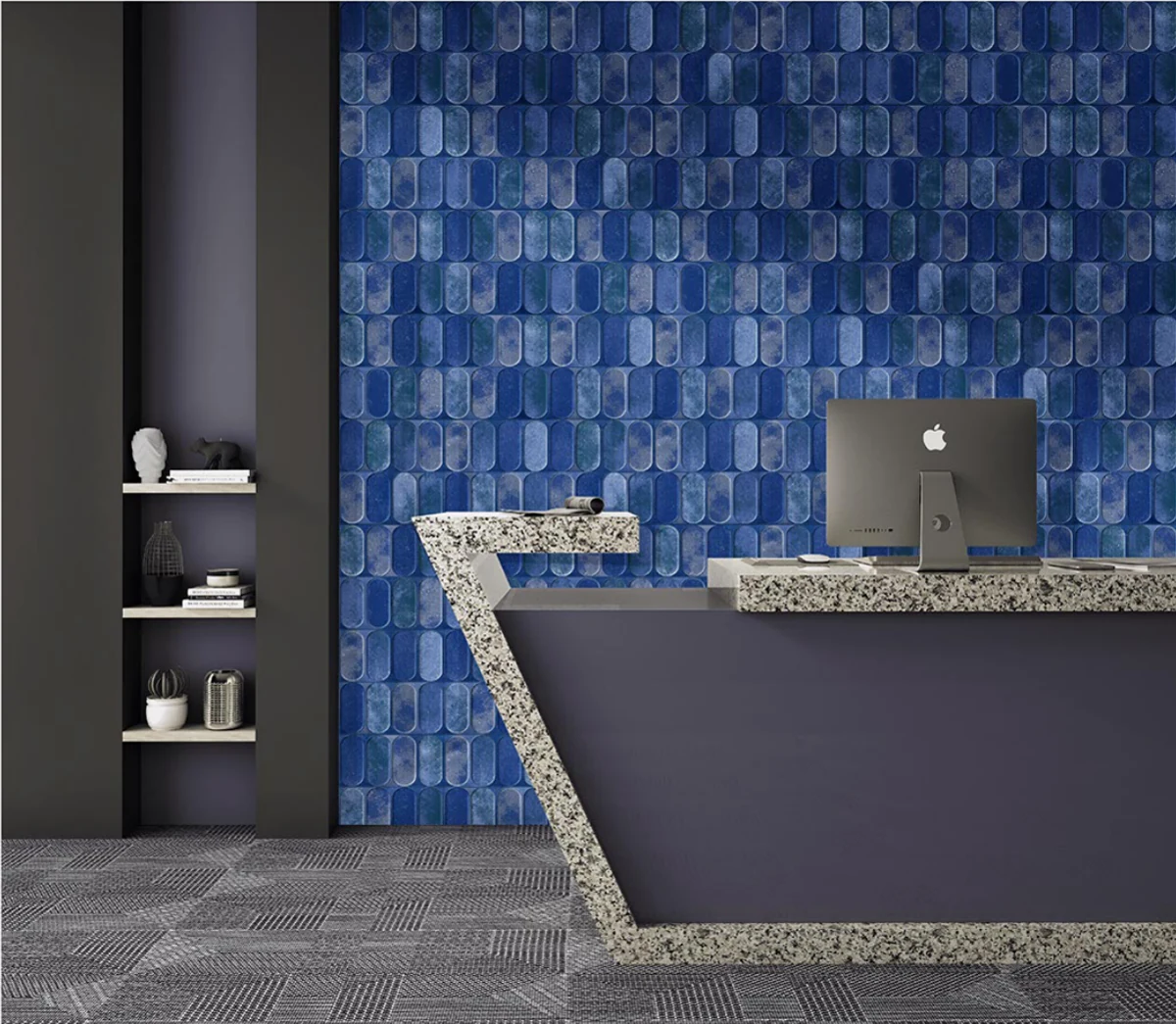 OMD OPAL ARCTIC decorative interior application illustration