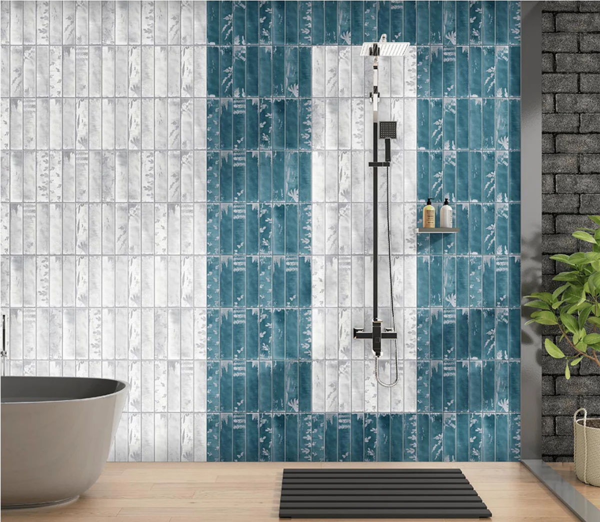OMD TIKAL OCEAN decorative interior application illustration