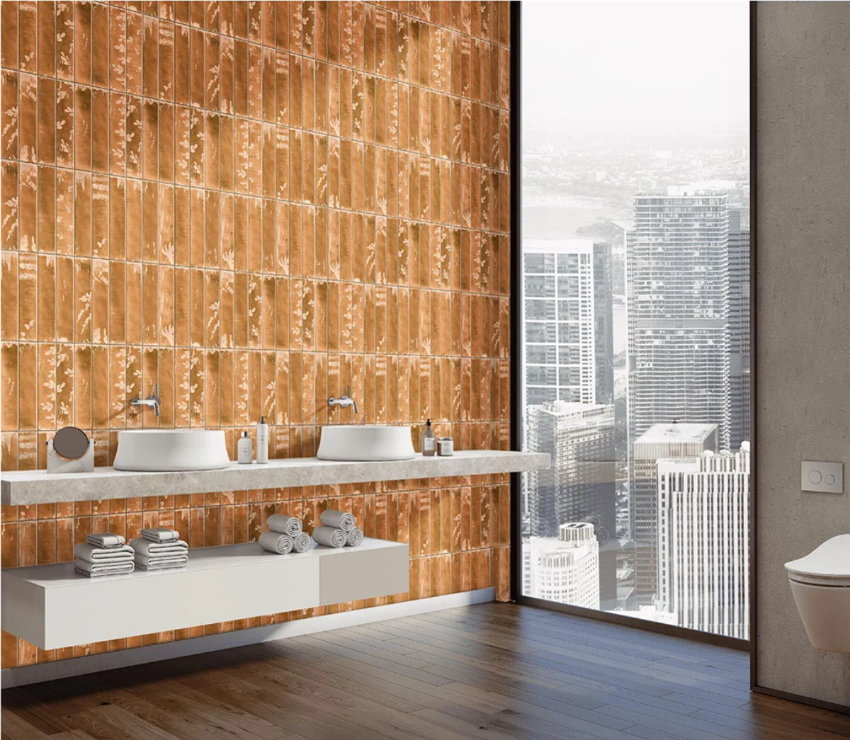 OMD TIKAL PECAN decorative interior application illustration