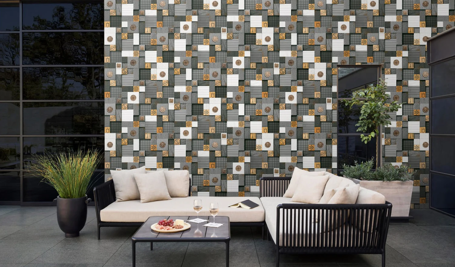 OMJ AMBER-211 decorative interior application illustration