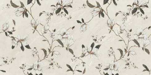 OMT AZZURO CREMA DECOR — OMT AZZURO CREMA DECOR Floor Tiles
