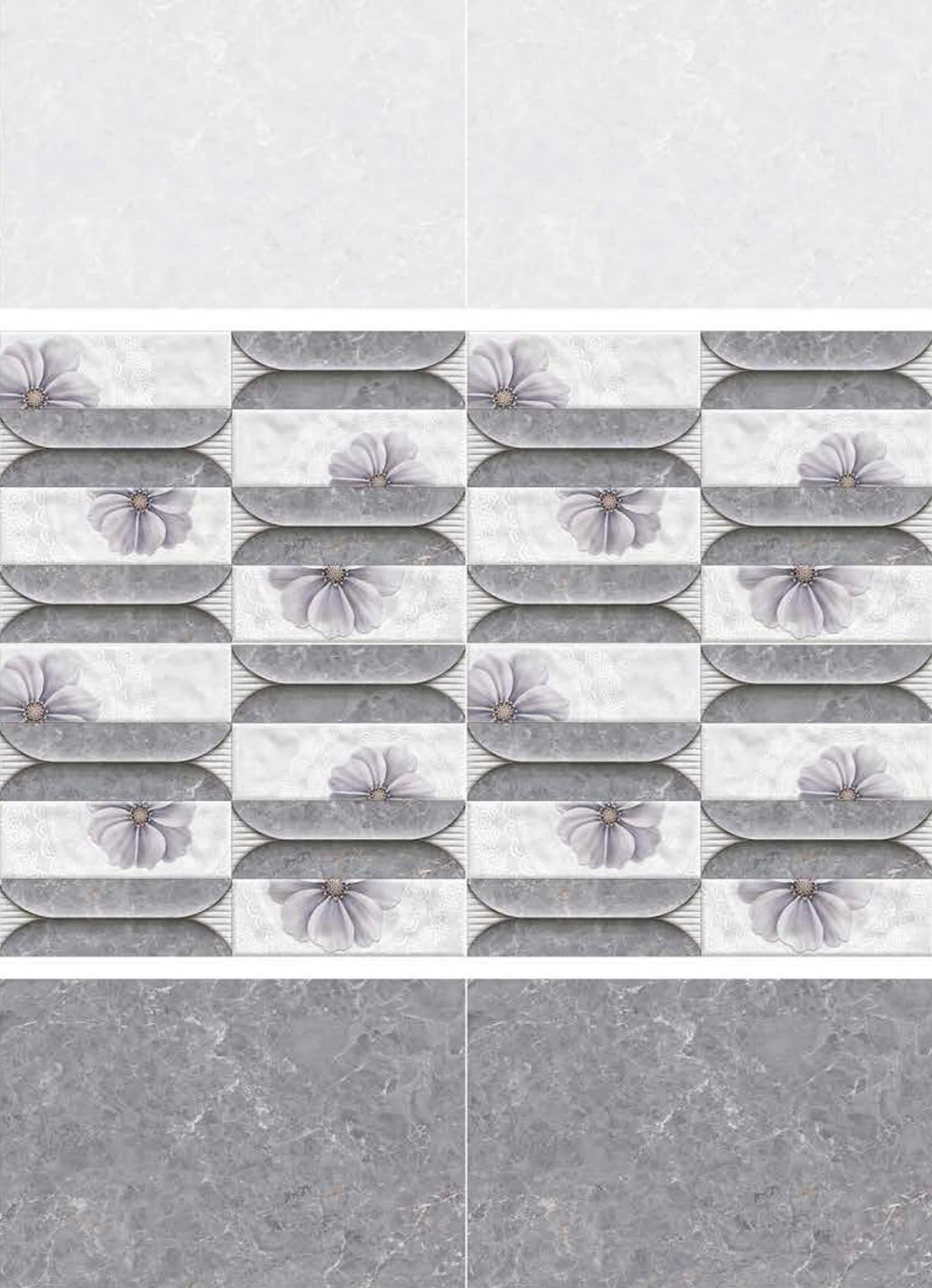 OTH 1090 coordinated wall-tile arrangement
