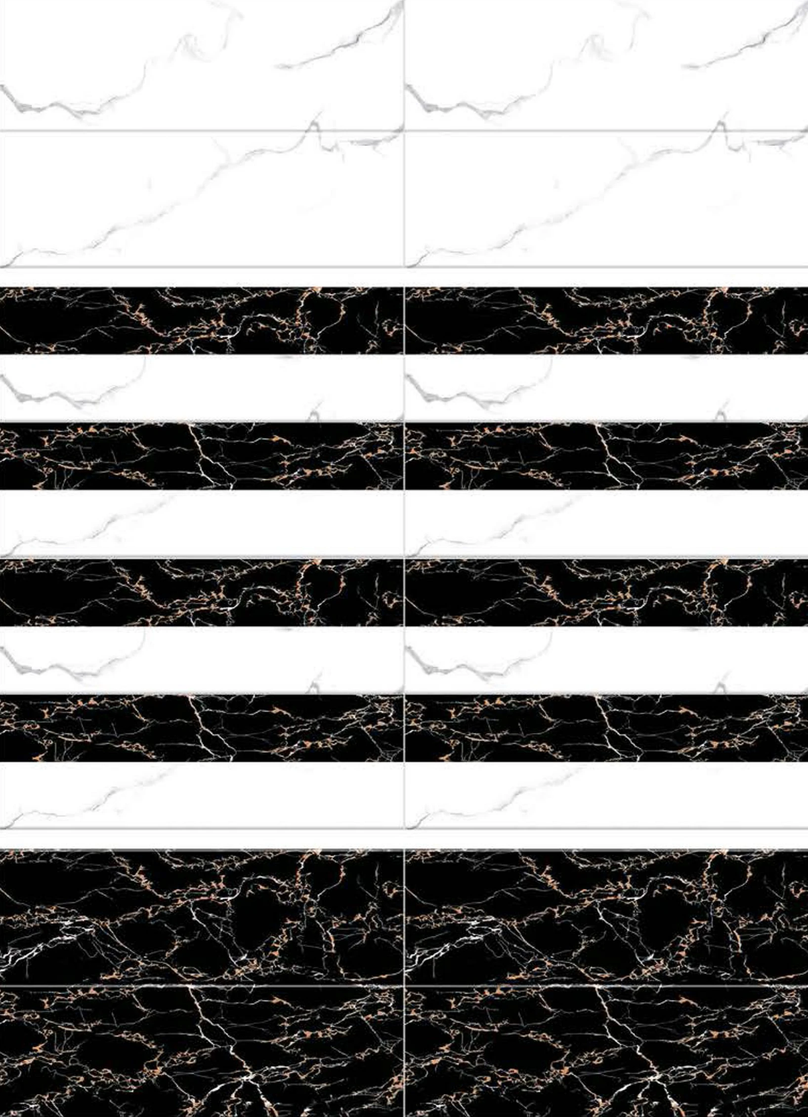 OTH 7246 coordinated wall-tile arrangement