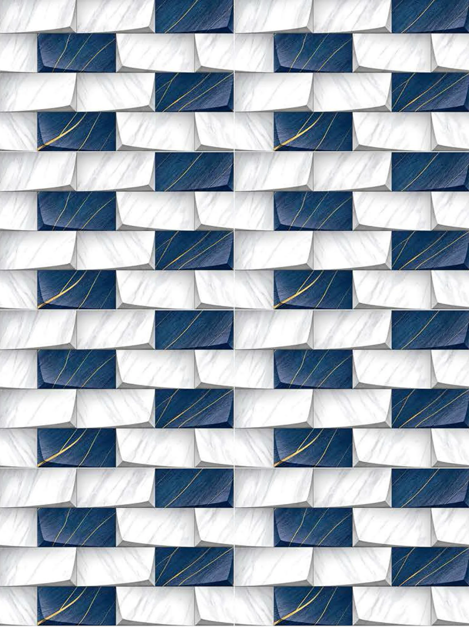 OTH 7855 coordinated wall-tile arrangement